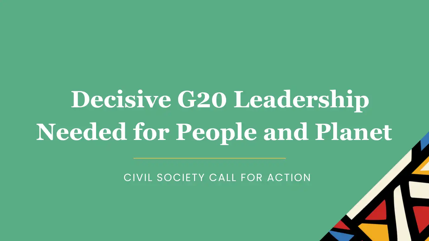 G20 letter 2025 – Website Graphic