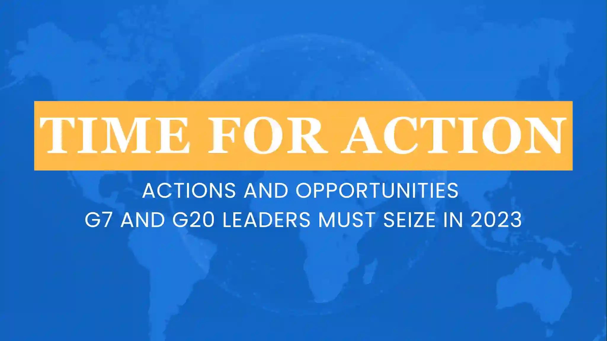 g7g20 advocacy letter publication