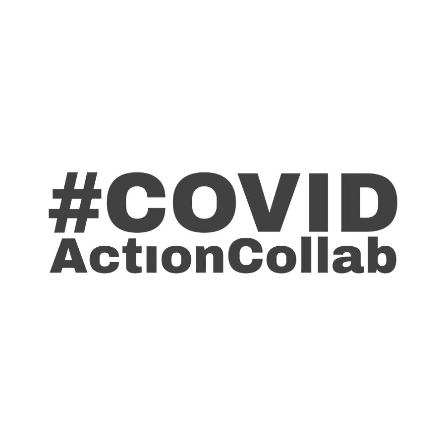 COVID action collab website logo